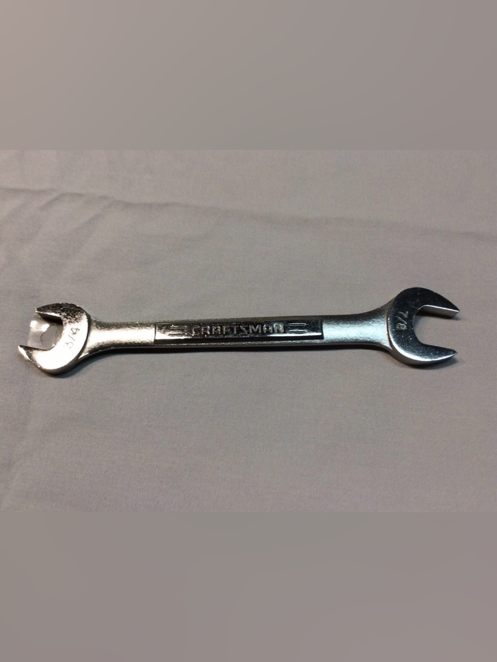 NOS Vintage double-open-end Craftsman 44584 Series V  3/4" x 7/8"  Wrench USA